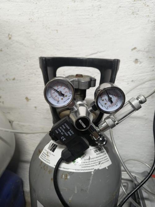 PAX Genetix Cap Junky. Week 6 - CO2 Flasche