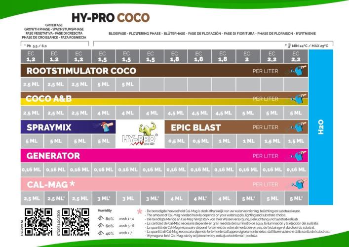 First Coco Run (DE/EN) x Hy-Pro. Week 10