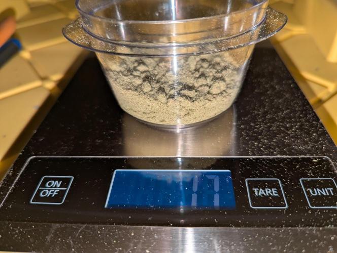 Freedom 35. Week 15 - Oh yeah! Going to sprinkle this on some bowls.