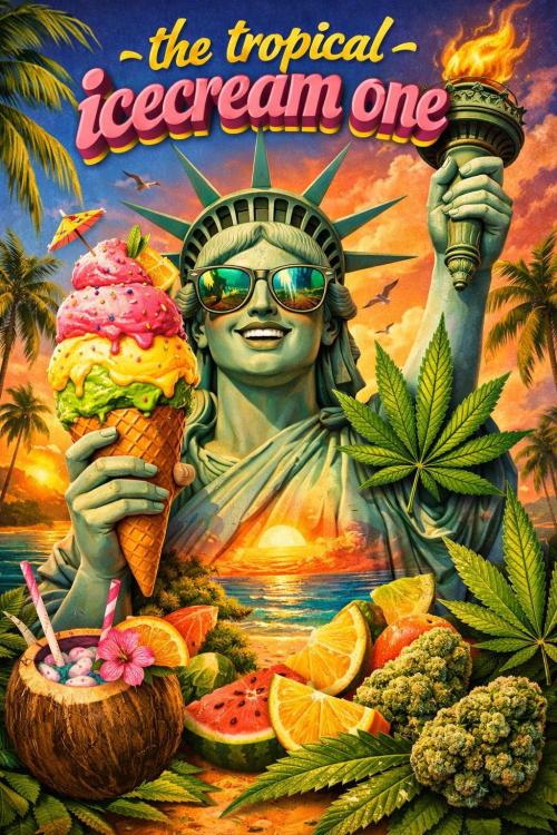 F026 - The Tropical Ice Cream One (USA). Week 6