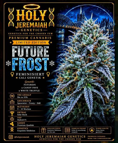Future Frost by Holy Jeremaiah Genetics. Week 0