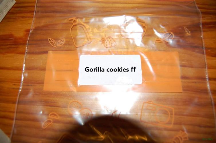 Gorilla Cookies  FF 2. Week 0 - 26-6