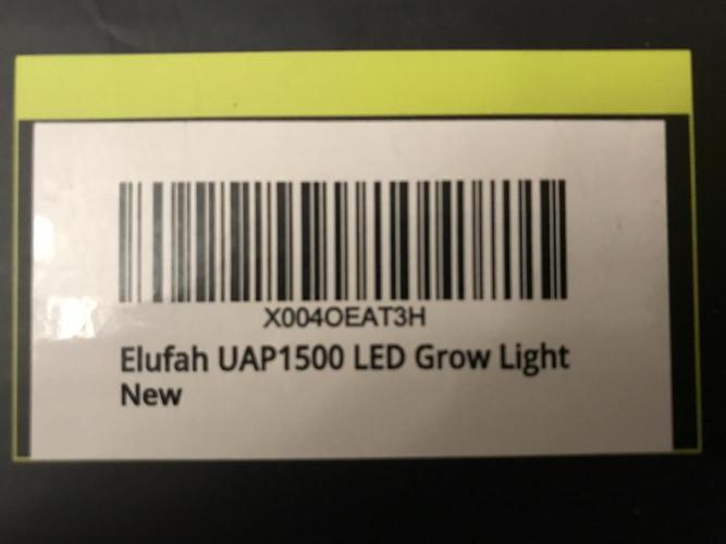 Elufah UAP photo 3rd place LED recipient. Week 3