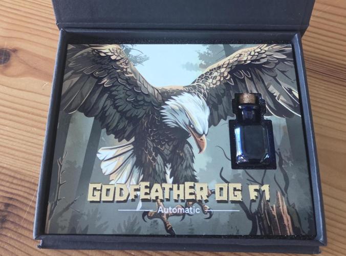Godfeather (Draußen). Week 0 - Die Verpackung ist schon ein Bringer.