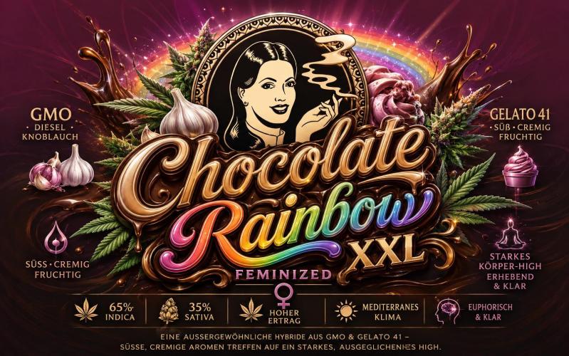 Chocolate Rainbow XXL -Sensi Seeds-BTNL. Week 0