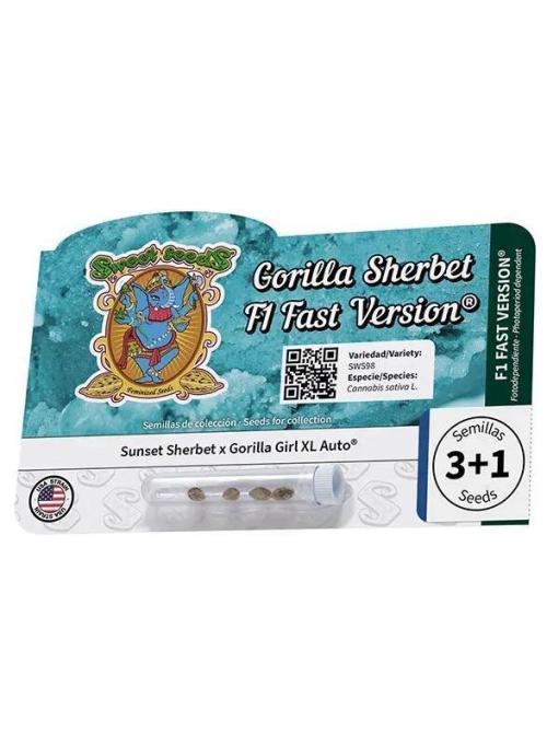Gorilla Sherbet F1 Fast Version. Week 0