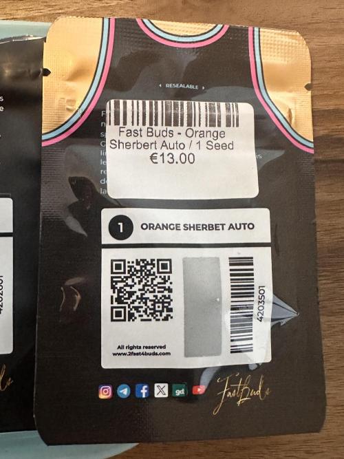 ORANGE SHERBERT AUTO. Week 0