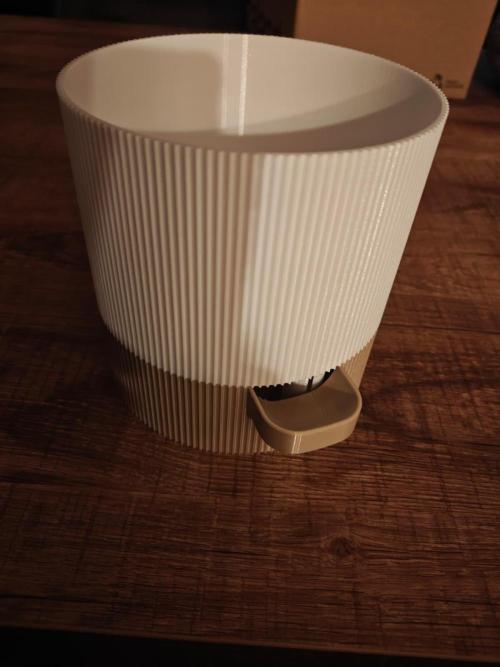 Quick one by RQS in 3D printed pot. Week 0 - Printed pot