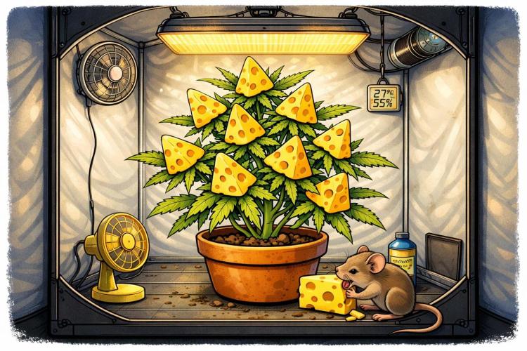 Canna-Cheese 1:1 microgrow. Week 0