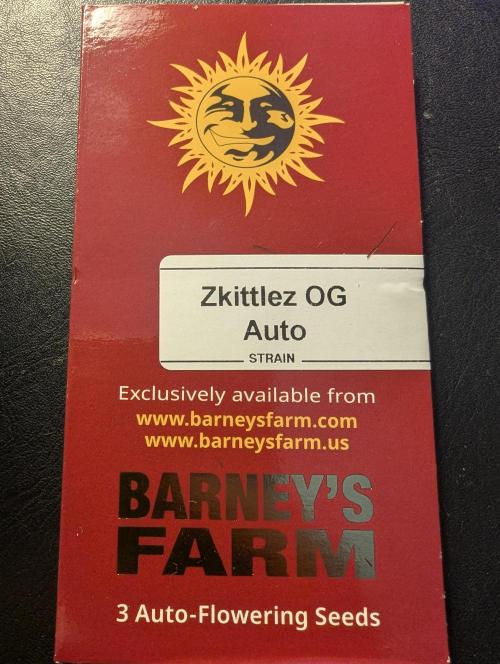 Zkittlez OG Auto - Barney's Farm. Week 0