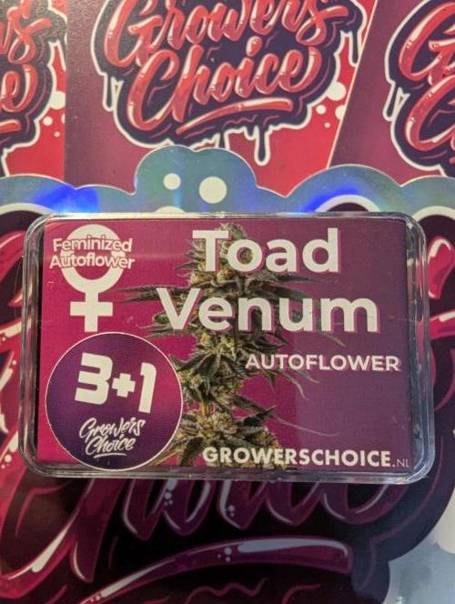 Toad Venum Auto - Growers Choice. Week 0