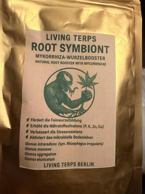Huba Seed Bank. Week 1 - Root symbiont um sie langsam auf das Living Soil vorzubereiten