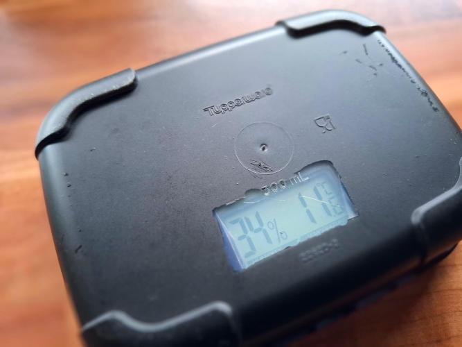 An Autumn with FastBuds. Week 0 - Good 'ol Tupperware goes black