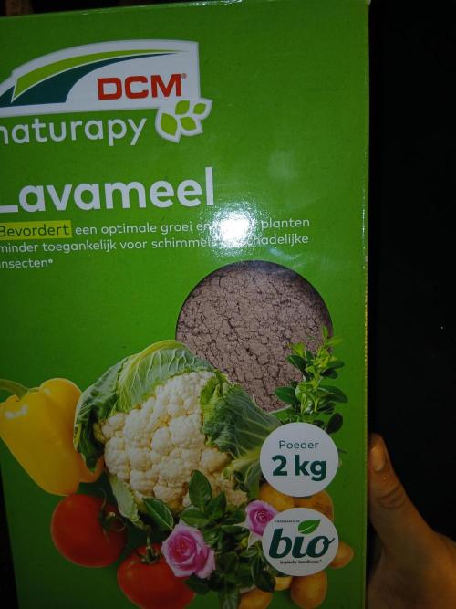 living soil organic. Week 0 - lava powder
