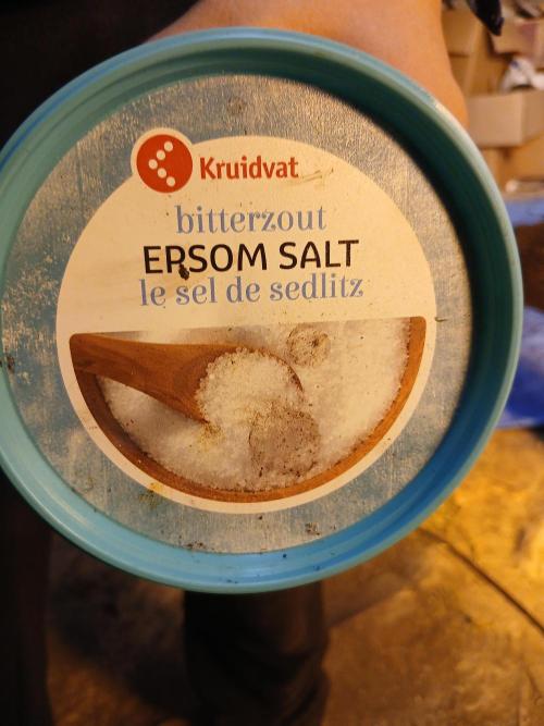 living soil organic. Week 0 - epsom salt