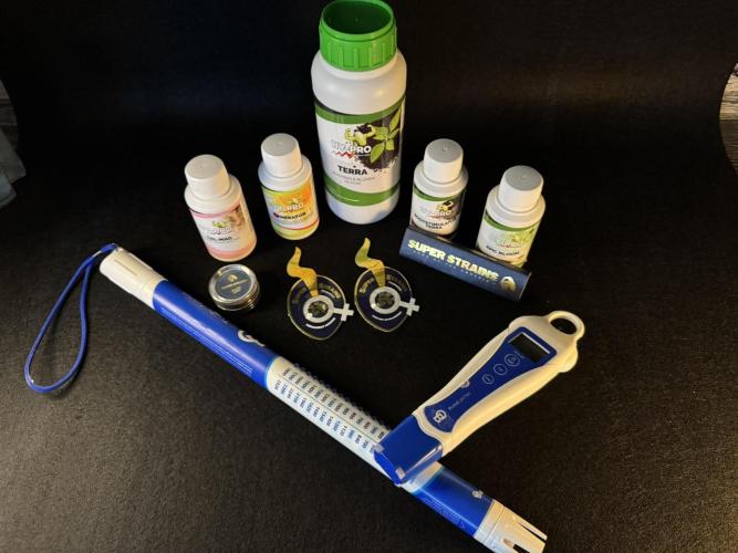 Kush Mint Auto - Super Strains. Week 0 - Unser neues Equipment für diesen Grow