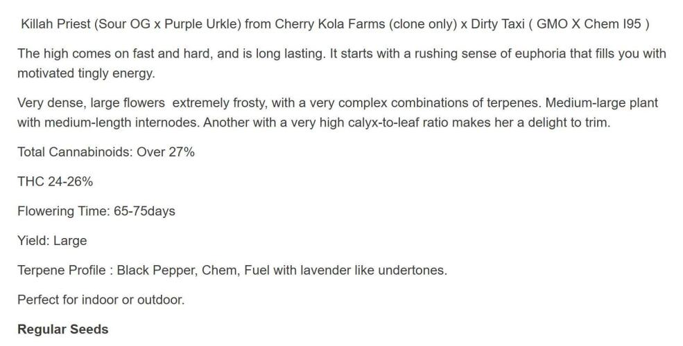 Backseat Preacher - 7 East Genetics. Week 0 - website description