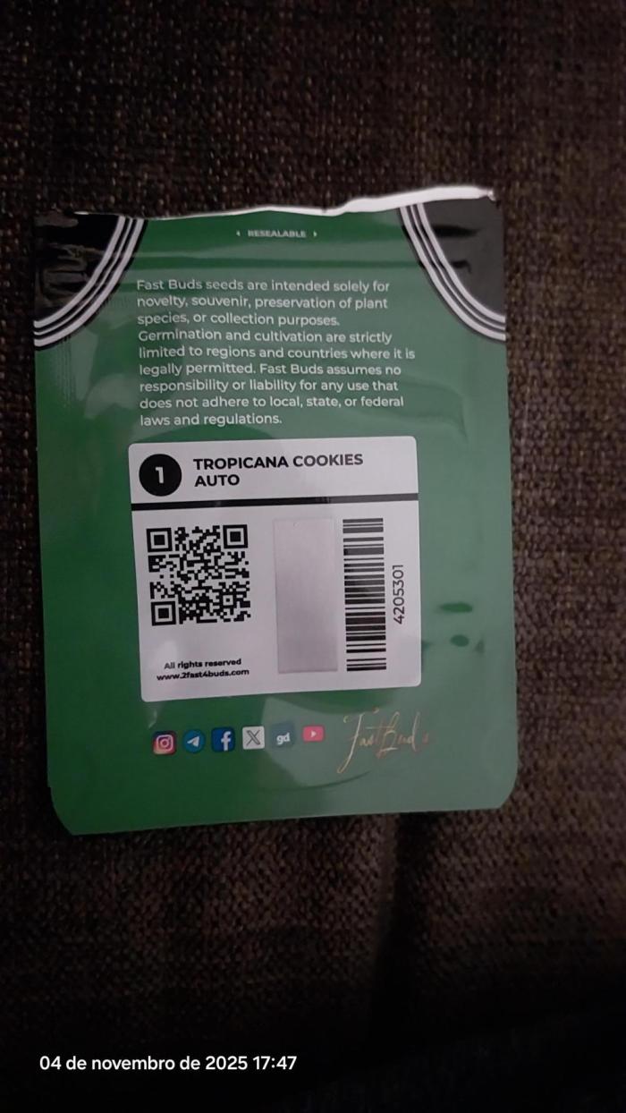 Just do it !. Week 0 - Tropicana cookies auto