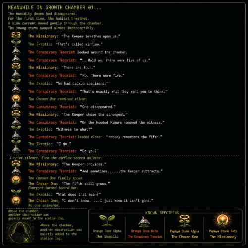 The Keepers Log. Week 2