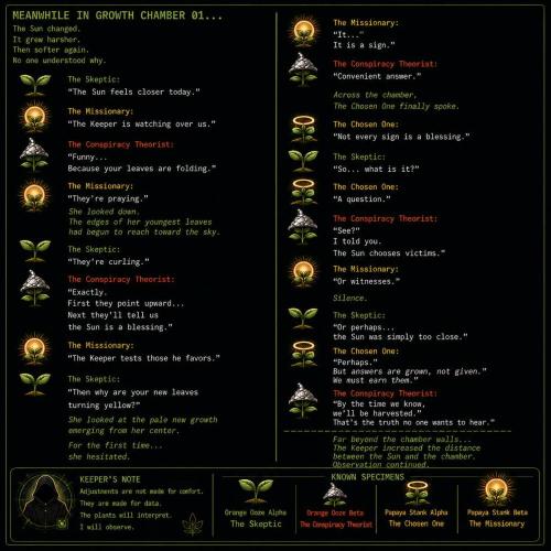 The Keepers Log. Week 3