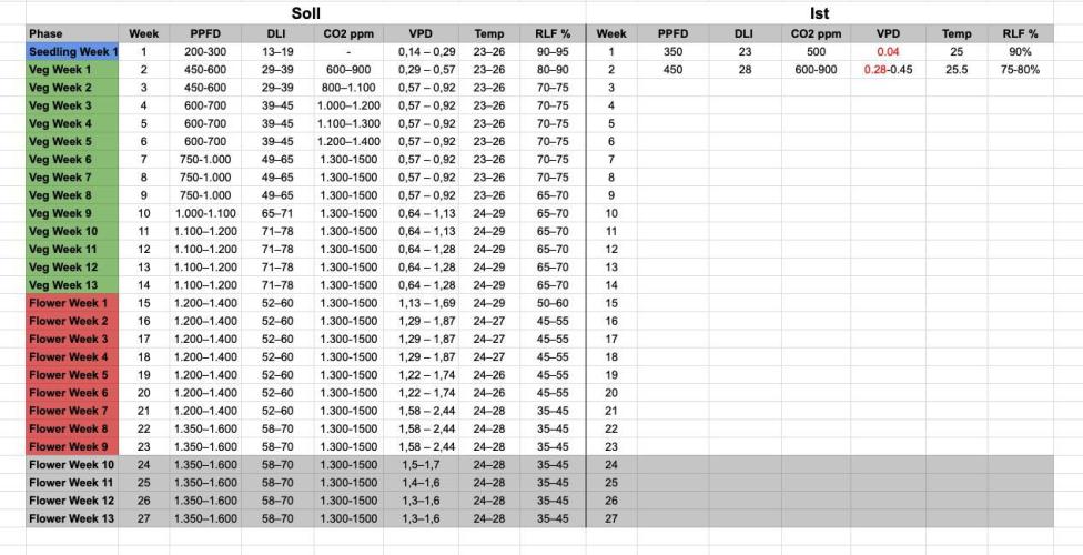 Copy Cat Super Drip S1. Week 1 - Planung Soll/Ist