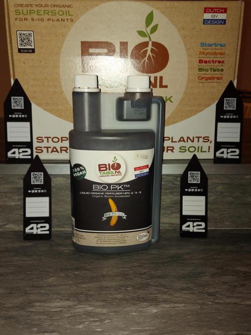 RF3 CHERY COLA. Week 0 - phase floraison 
produit biotabs 
-pk 2-5-8