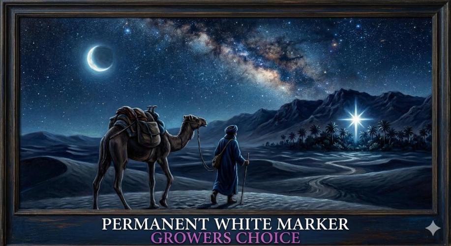 📖  l'Oasis : Permanent White Marker. Week 4