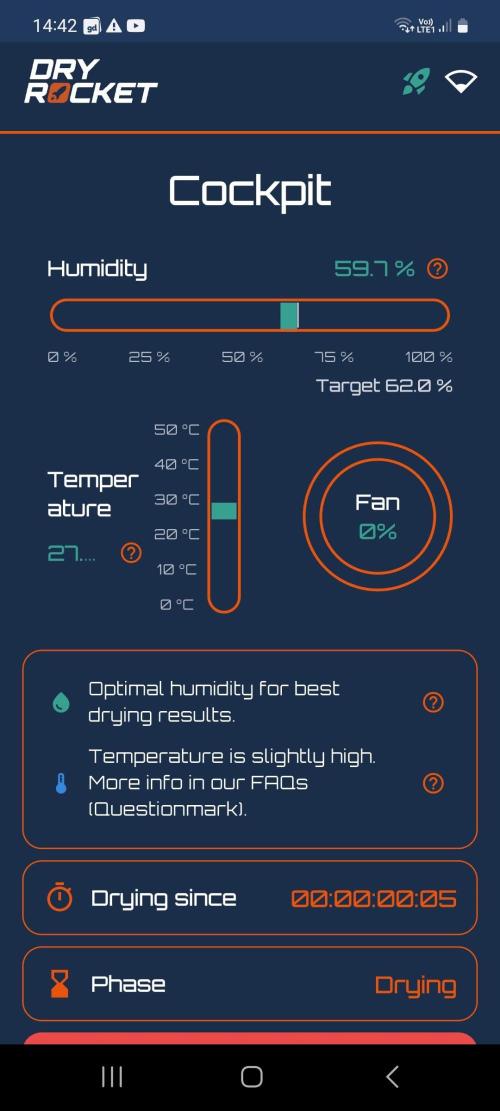 #dryrocket tester contest. Week 2