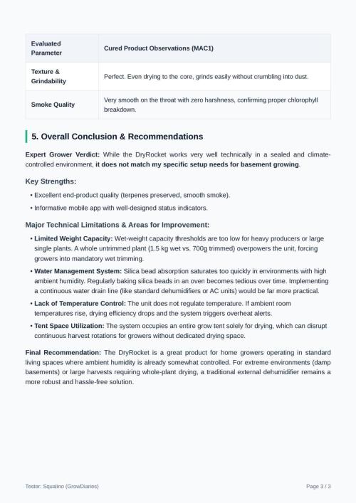 #dryrocket tester contest. Week 3