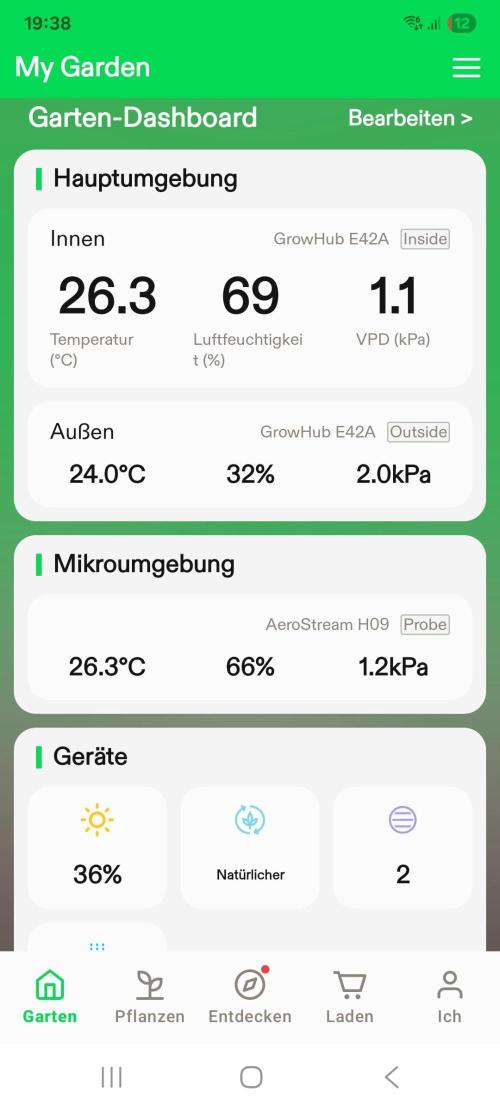 FÜNF FINGER Grow Cup. Week 2 - Donnerstag, 09.04.2026
Tag 21 veg 2 - Tag 4

