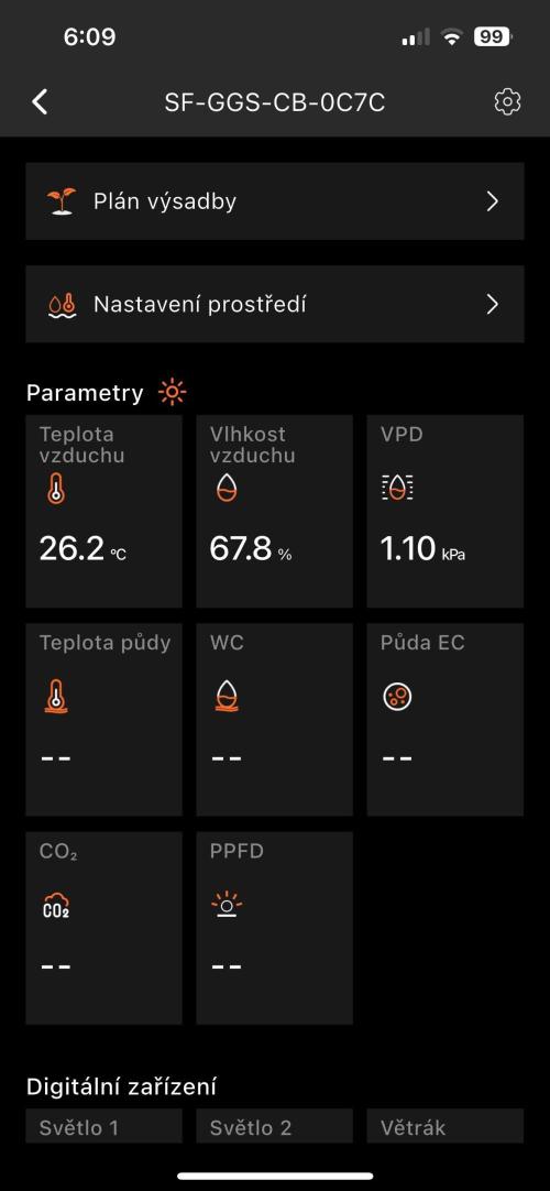 První kolo. Week 1 - tyhle parametry držíme stabilně