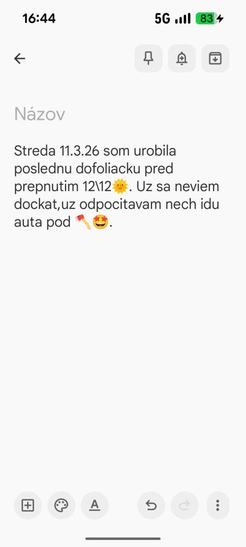 Moje po druheee😁🌱. Week 12