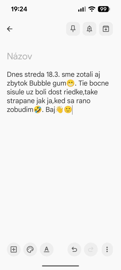 Moje po druheee😁🌱. Week 13