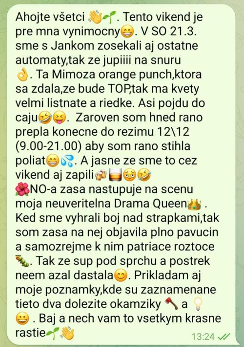 Moje po druheee😁🌱. Week 14