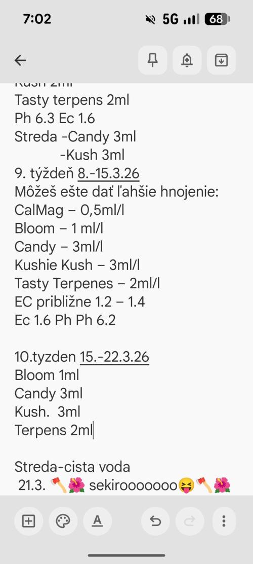 Moje po druheee😁🌱. Week 14