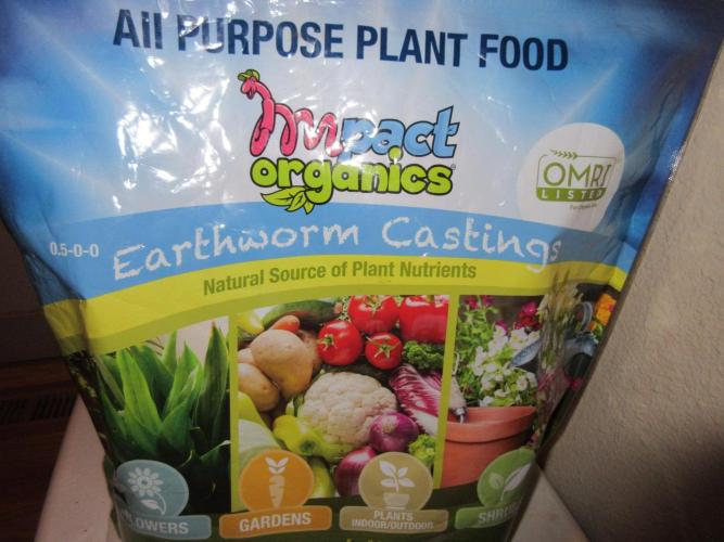 Apollo 11 x Grimm Glue Cross. Week 1 - Impact Organics Earthworm Castings for compost tea