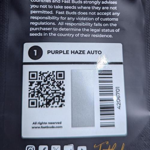 42fastbuds Purple Haze Auto. Week 0