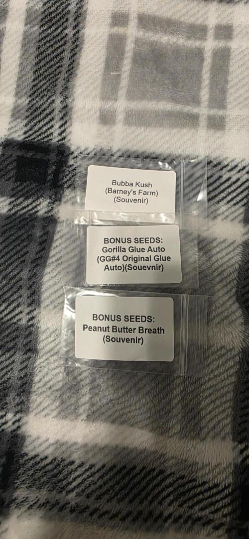 Bubba kush barneys + herbies freebies. Week 0 - Herbies seeds canada express order.  Took 11 days to get to me (Ontario).