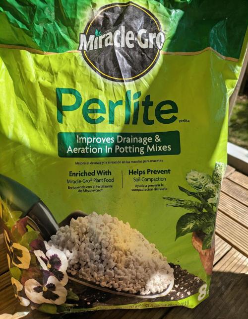1st Outdoor Grow - Mystic Gorilla Auto. Week 0 - Day 1 - 70/30 Miracle Grow Potting Soil and Perlite