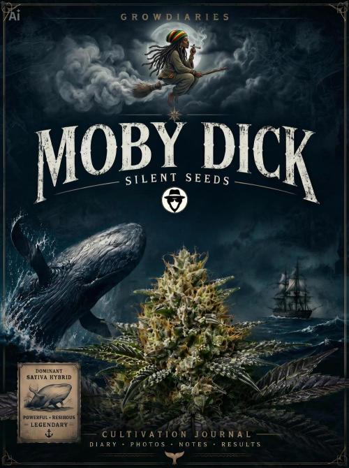 Moby dick !outdoor Silent Seeds(dinafem). Week 0