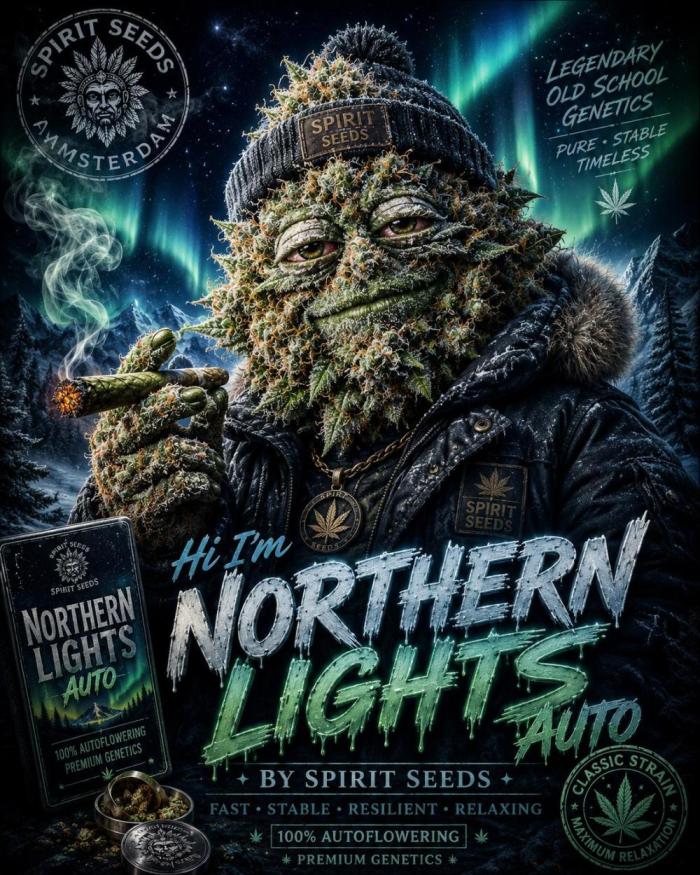Northern lights auto Spirit Seeds. Week 0