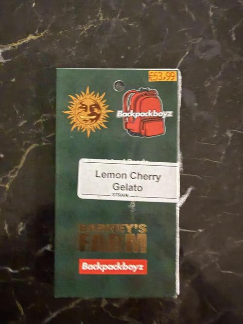 Lemon Cherry Gelato. Week 0