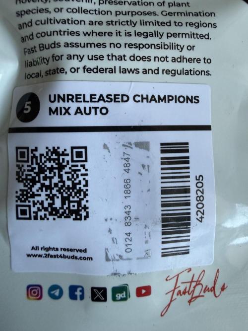 Fastbuds unreleased champions mix auto. Week 0