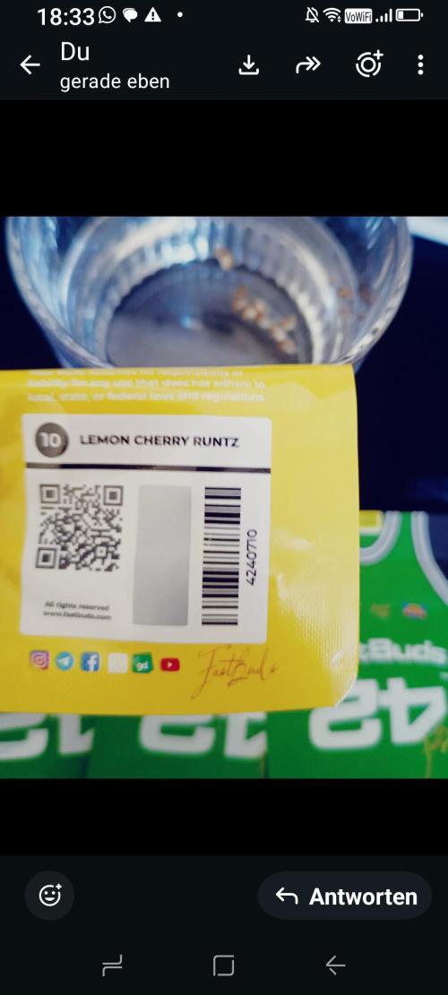 Lemon Cherry Runtz. Week 0