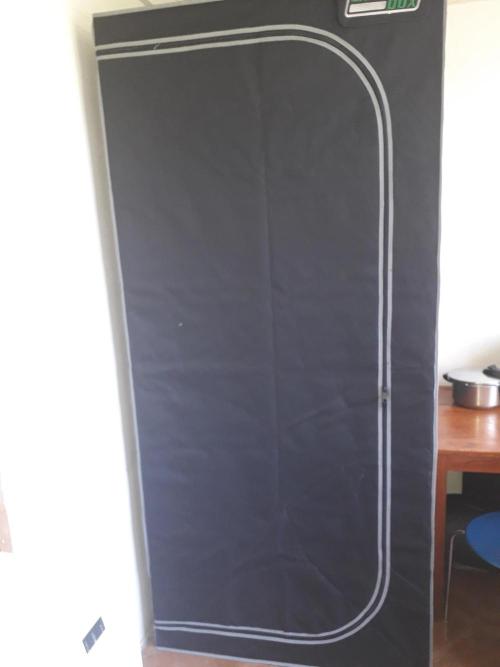 First Indoor Grow. Week 2 - ClimaBox SILVER 100,
100x100x220cm
