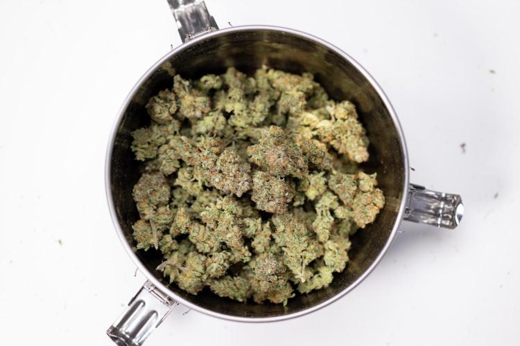L.A. Kush Cake #3 - Zamnesia x B&B. Week 14 - LA Kush Cake #3 -LA Kush Cake #3 - Dry Buds