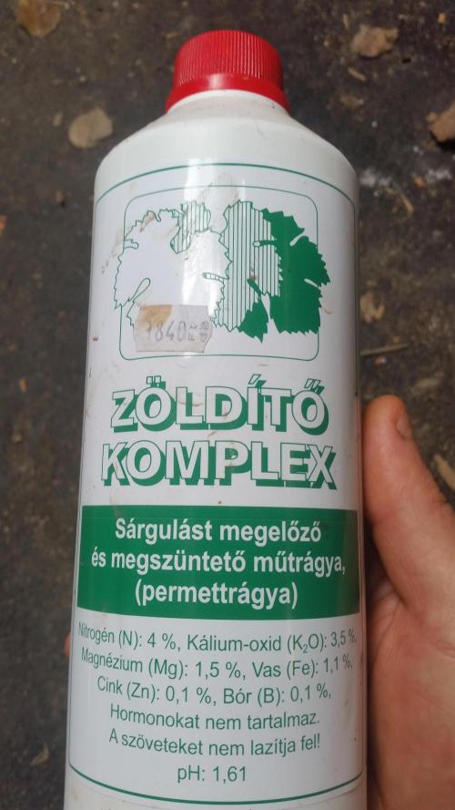 2026 május - - - október. Week 6 - Zöldítő komplex