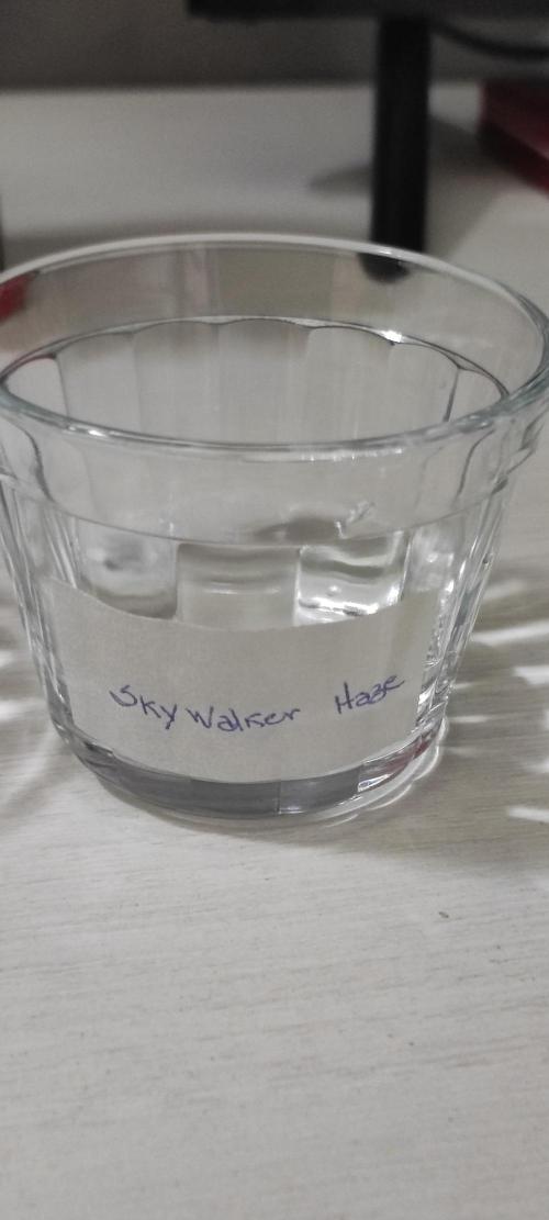 Skywalker Haze. Week 0