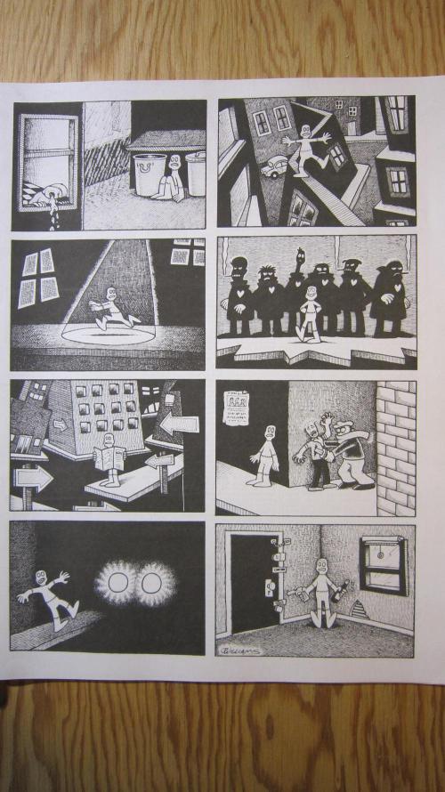 Gelatdos Jabb... My crossing.. Week 3 - I hid other comics in my other diaries... Have a look.