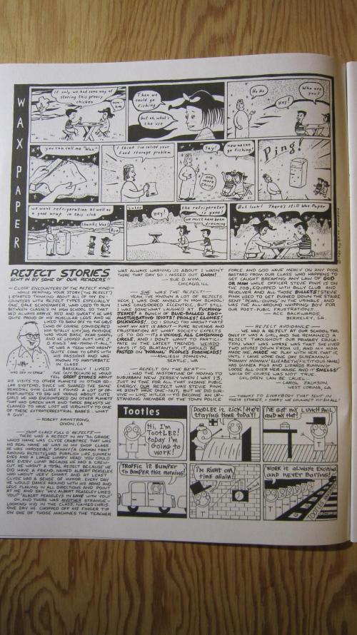 Gelatdos Jabb... My crossing.. Week 4 - Oh.... Great... The rejected stories. - More next week.